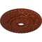 Ekena Millwork Vaduz Ceiling Medallion (Fits Canopies up to 3 1/2"), 23 1/2"OD x 3 1/2"ID x 2 1/8"P, Firebrick CM23VAFIF - alternate 3